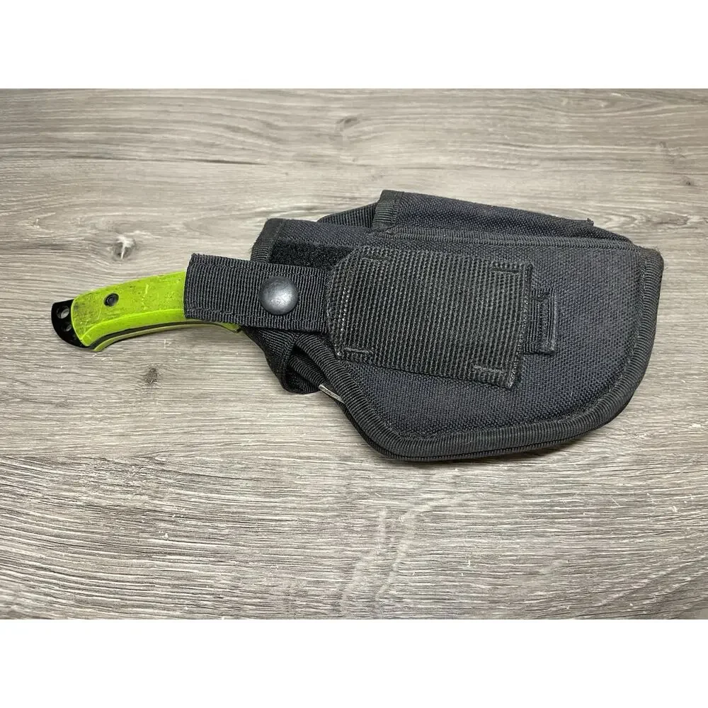 Z-Hunter ZB-107 Fixed Blade Knife Zombie Green Axe Hatchet 10